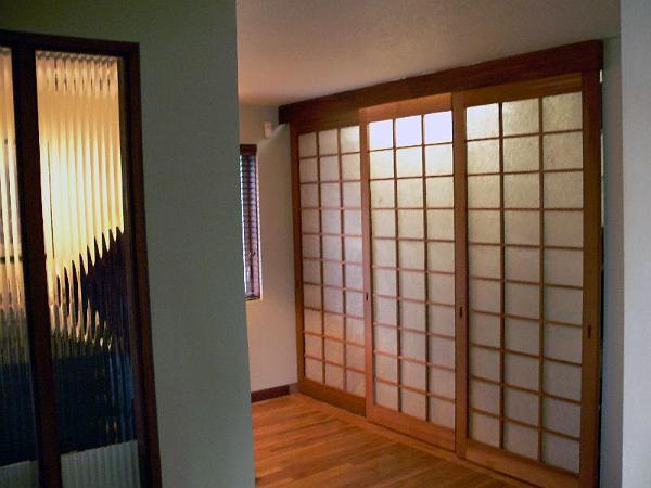 P1000137.JPG - Shoji screens covering storage in office