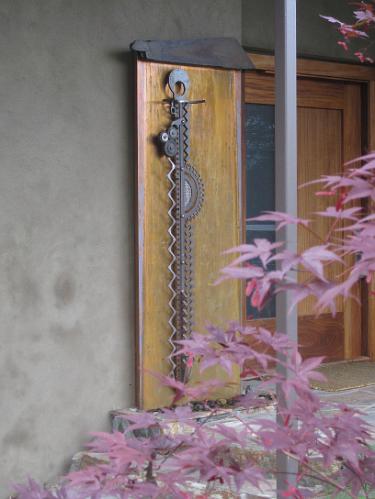 IMG_2212.JPG - Water feature by front door.  Our 10 year anniversary present to ourselves.